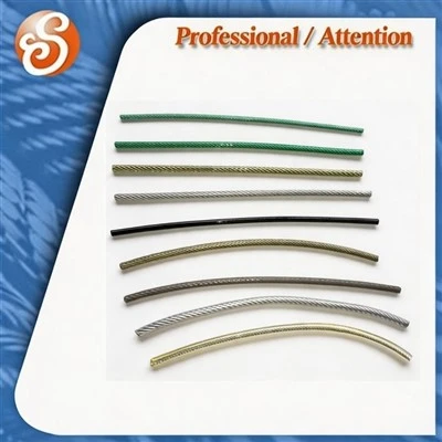 כבל חבל מגולוון מגלוון PVC מצופה PVC 500 מ '
